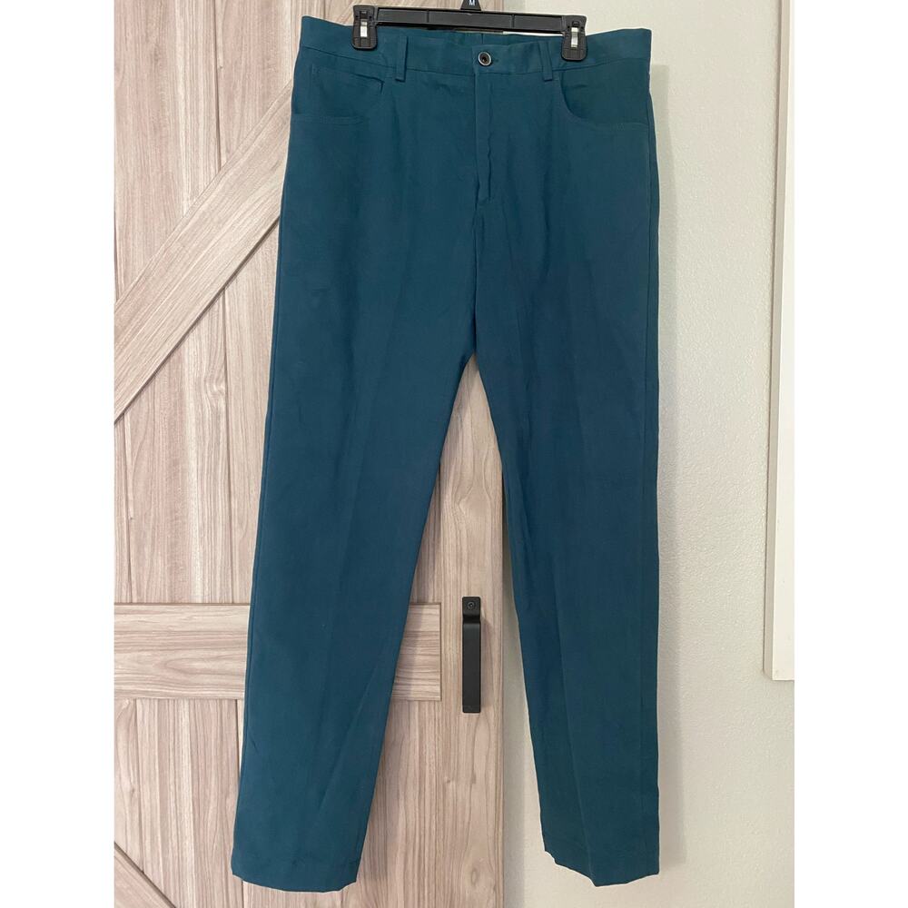 NWT Santorelli Luigi pant in teal size 34